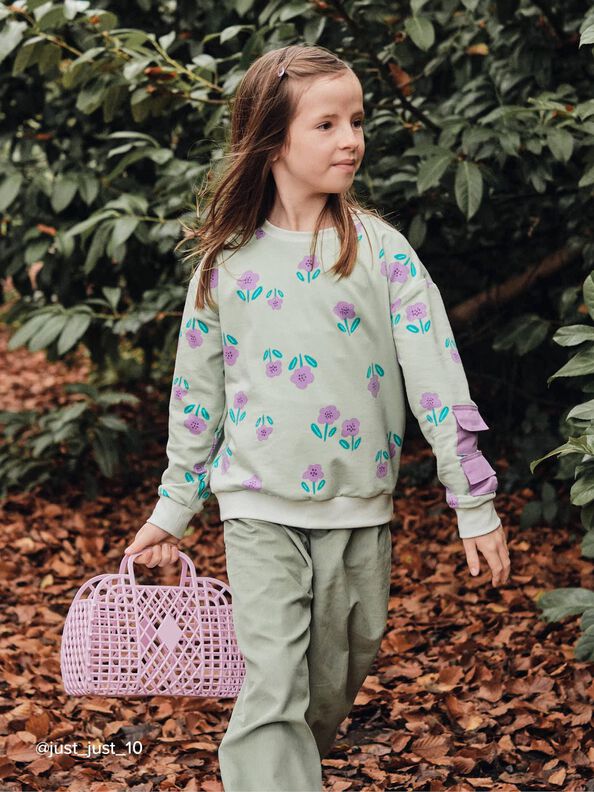 Sweat unisexe Sam – Poppy meets Pommé 24 image number 5