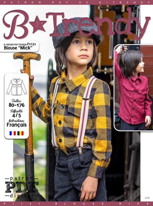 Blouse Mick Patron de Couture  image number 2