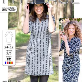 Robe SARAH Patron de Couture