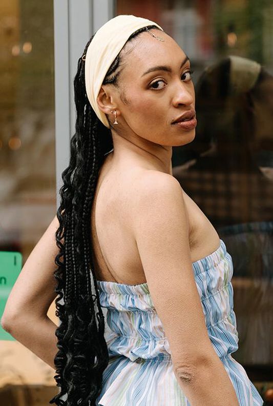 Bandeau pour cheveux jersey patron, Patron de couture  image number 4