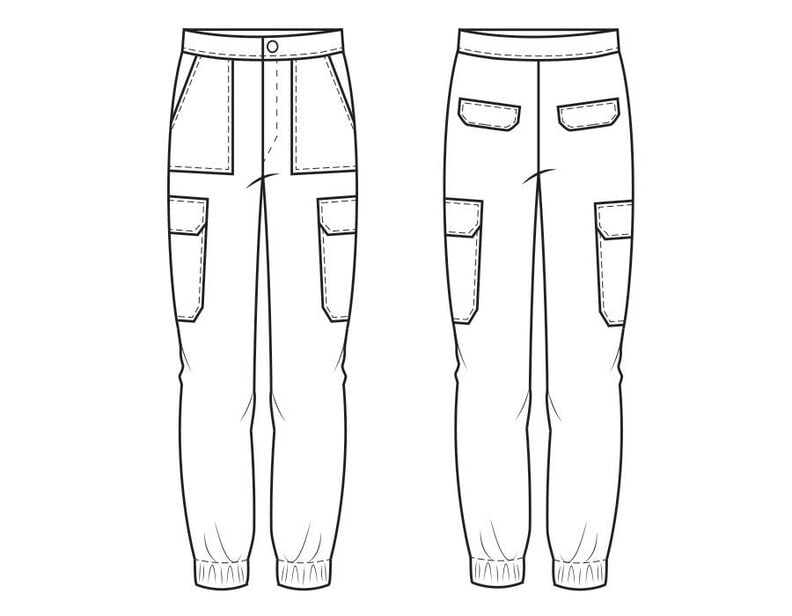 Pantalon Taya Patron de Couture image number 3