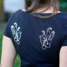 Hirondelle rockabilly aux cerises - fichier traceur  thumbnail number 2