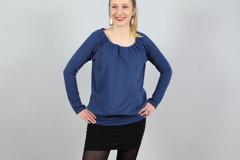 Madame EMMA T-shirt à manches raglan XS-XXL - couture image number 2