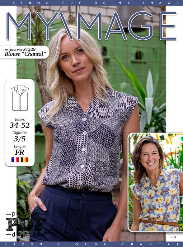 Blouse Chantal Patron de Couture image number 2