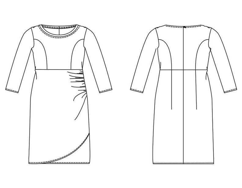 Robe India Patron de Couture image number 3