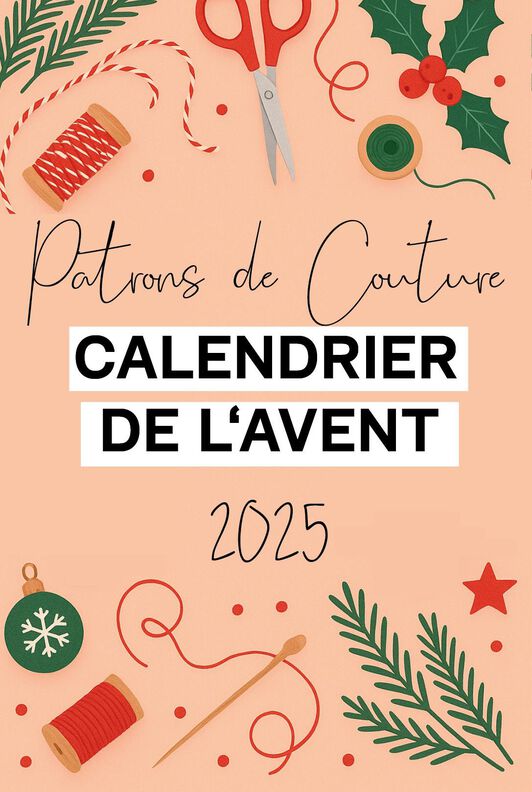 Calendrier de l'Avent 12 patrons de couture, Noël image number 4