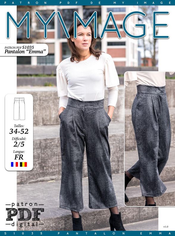 Pantalon EMMA Patron de Couture image number 1