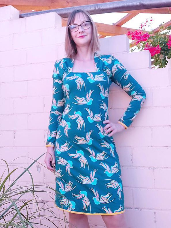 Robe ou Top GINETTE 34-54 PDF A4, A0 image number 7