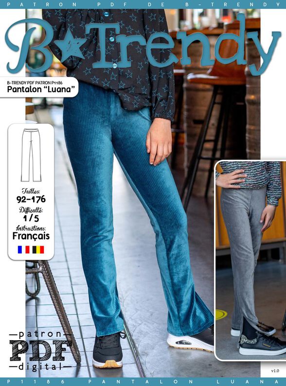 Trousers Luana Patron de Couture image number 2