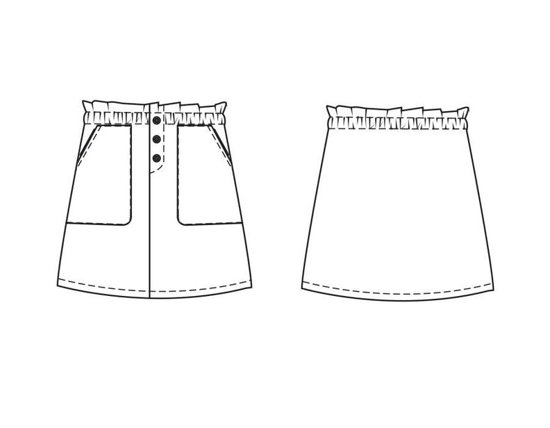 Jupe PUCK Patron de Couture  image number 3