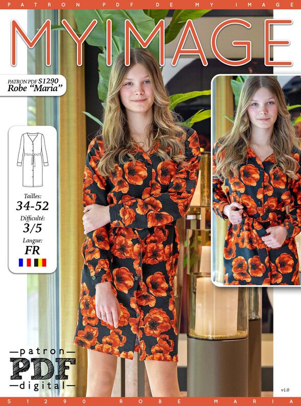 Robe Maria Patron de Couture image number 2