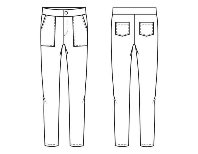 Pantalon Guido Patron de Couture image number 3