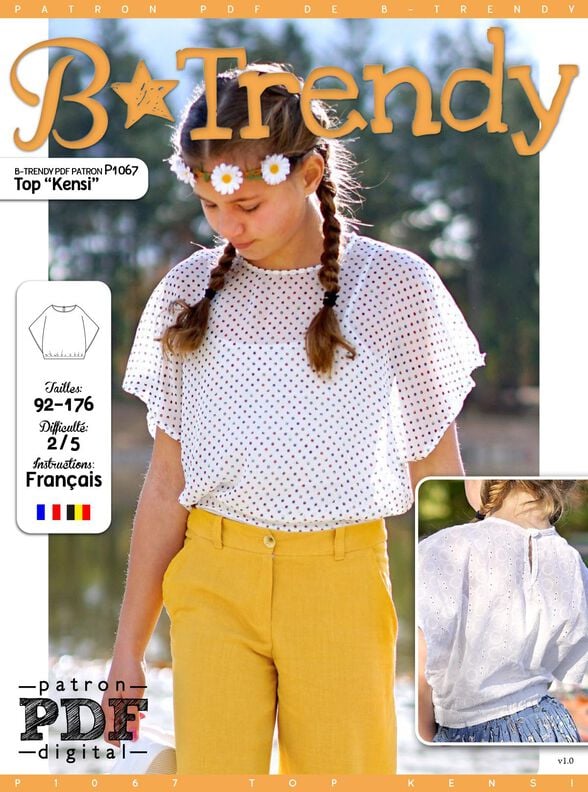 Top KENSI Patron de Couture  image number 2