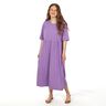 Madame CAROL - Robe T-shirt froncée à la taille  XS-XXL thumbnail number 6
