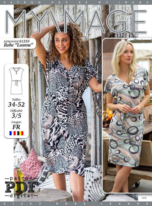Robe Leanne Patron de Couture image number 2