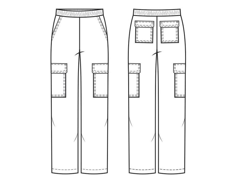 Pantalon Elin Patron de Couture image number 3