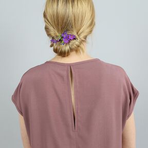 Madame ILVIE chemisier avec fente de dos XS-XL