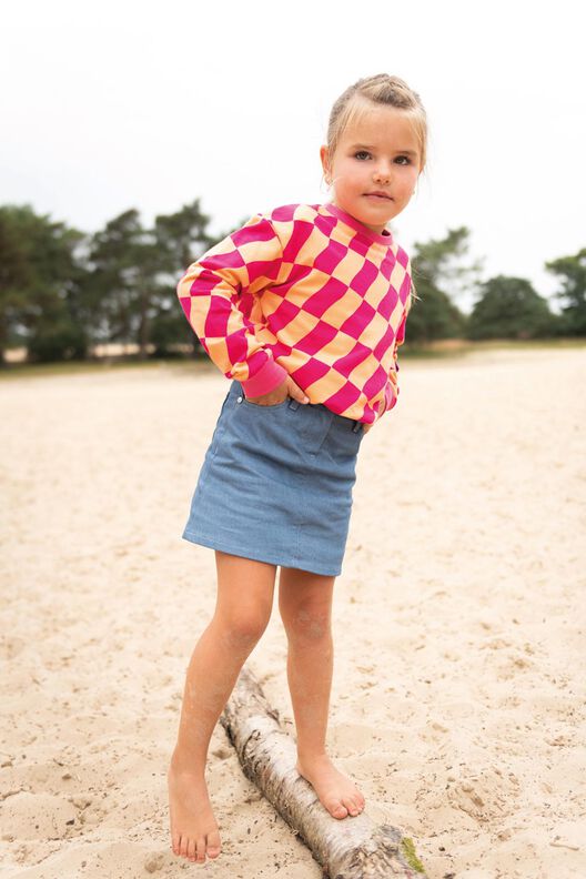 Sweat unisexe Sam – Poppy meets Pommé 24 image number 4