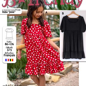 Robe JOSIE Patron de Couture 