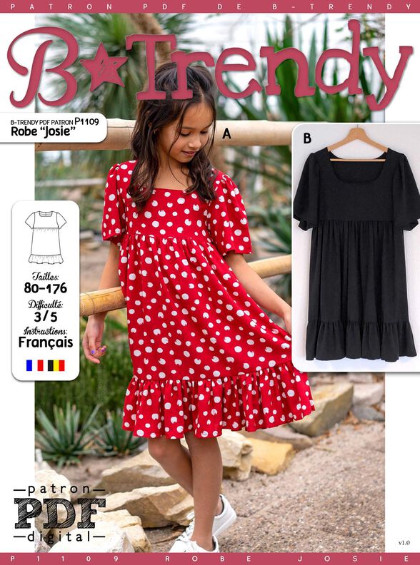 Robe JOSIE Patron de Couture  image number 2