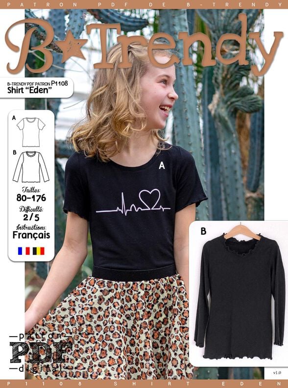 Shirt EDEN Patron de Couture image number 2