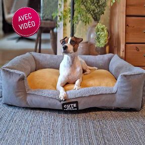Lit pour chien Alma - patron et instructions de couture Lit pour chien Alma - patron et instructions de couture