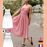 Patron de couture robe d'été, XS-XXXL Patron de couture thumbnail number 8