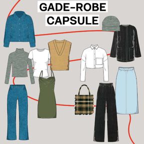 Bundle de patrons gade-robe capsule - Patrons de couture