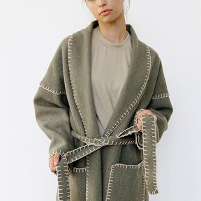 Patron manteau à broder, XS-XXXL, Patron de broder