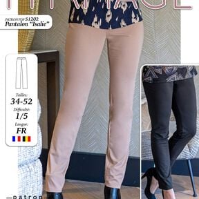 Pantalon Isalie Patron de Couture