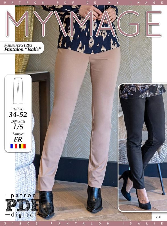 Pantalon Isalie Patron de Couture image number 2