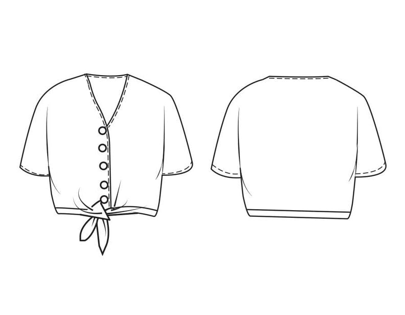 Blouse Davy Patron de Couture  image number 3