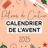 Calendrier de l'Avent 12 patrons de couture, Noël thumbnail number 1