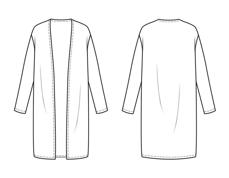 Gilet Oakley Patron de Couture image number 3