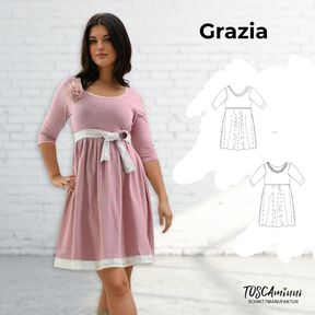  Robe Grazia Taille 34-54 Patron