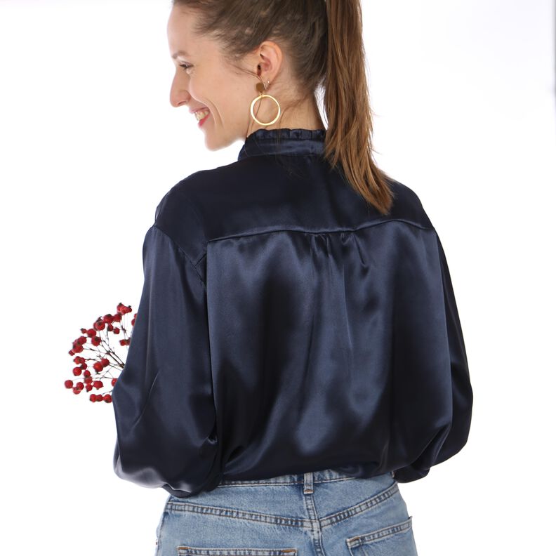 Madame LANA - elégante blouse à col volanté -  XS-XXL image number 8