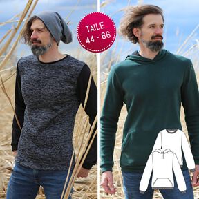Pull à capuche Nafi - patron de couture