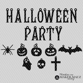  Guirlande d'Halloween - Fichier traceur