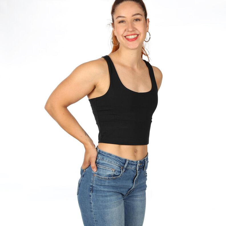 Madame YARA - haut de sport doublé, dos nageur  XS-XXL image number 4