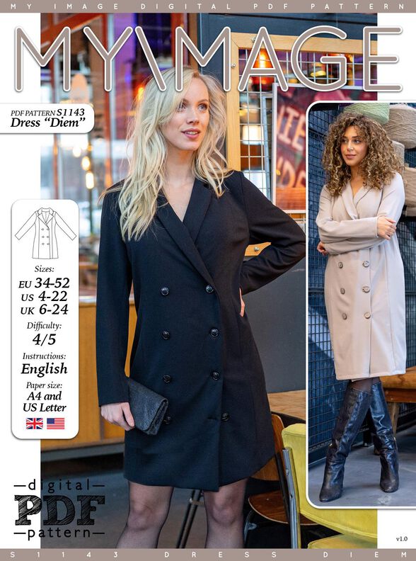 Robe Diem Patron de Couture image number 2