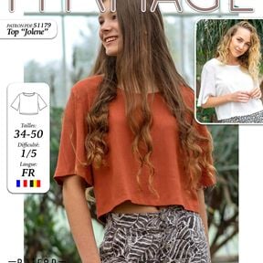 Top Jolene Patron de Couture