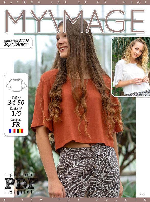 Top Jolene Patron de Couture image number 2