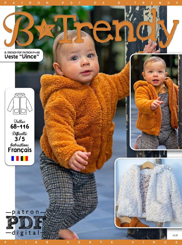 Veste Vince Patron de Couture image number 2