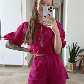 Blouse Nouée  T34-56