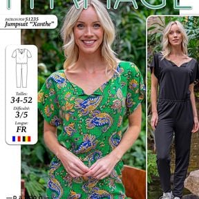 Jumpsuit Xanthe Patron de Couture