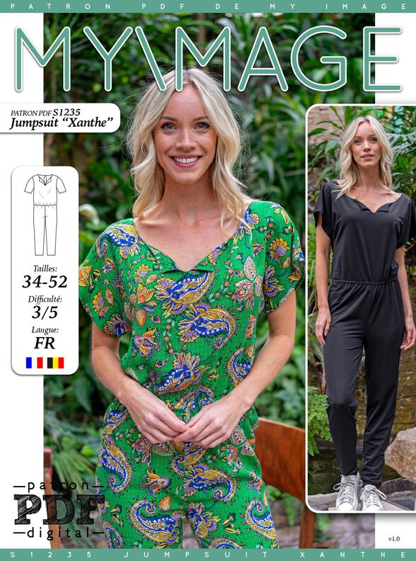 Jumpsuit Xanthe Patron de Couture image number 2