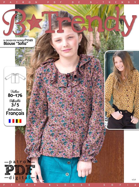 Blouse SOFIA Patron de Couture image number 2