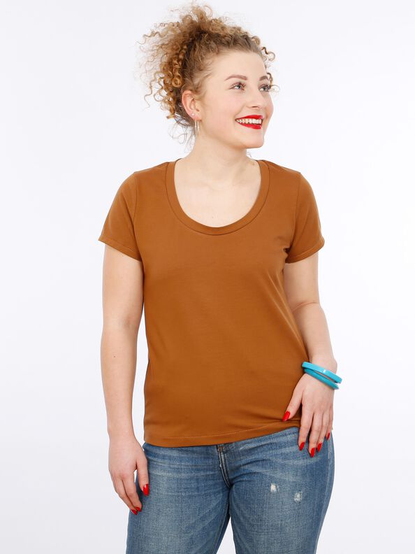 Madame ANICA - T-shirt basique  XS-XXL image number 5