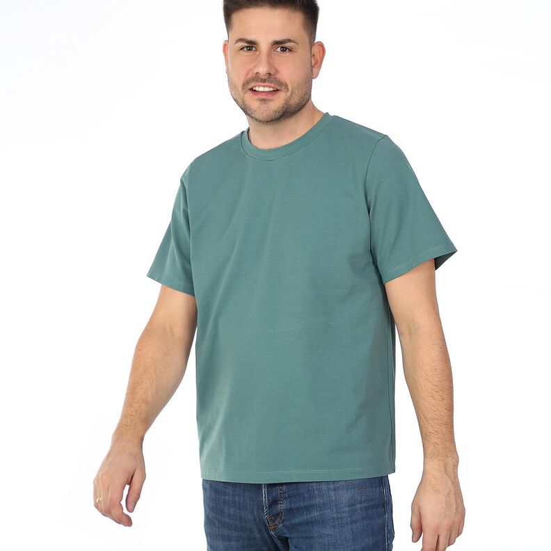 MONSIEUR ANDY - T-shirt droit - col rond XS-XXL image number 5