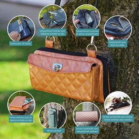 Sac pour telephone portable money cat  -  Patron de couture 